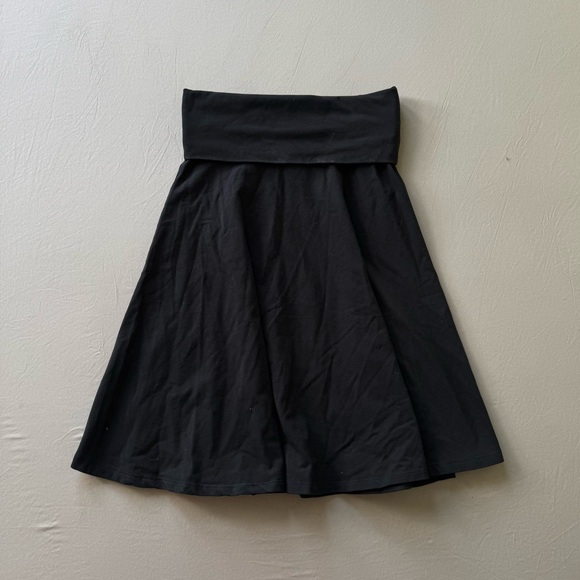 Kikiriki Dresses & Skirts - Kikiriki Foldover Waist Skater Skirt